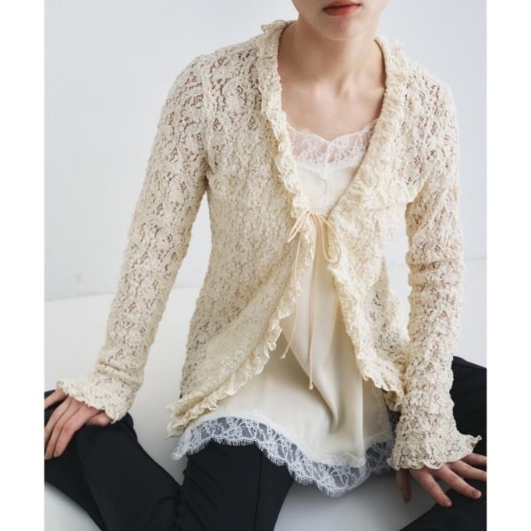 [�}���C]�yRe�zfluffy lace blouse/�R�[�h�G�[�iCODE A�j �I�t�z���C�g�i003�j