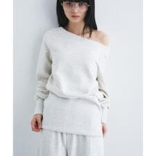 【Re】off－shoulder sweat