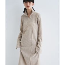 high neck jersey dress