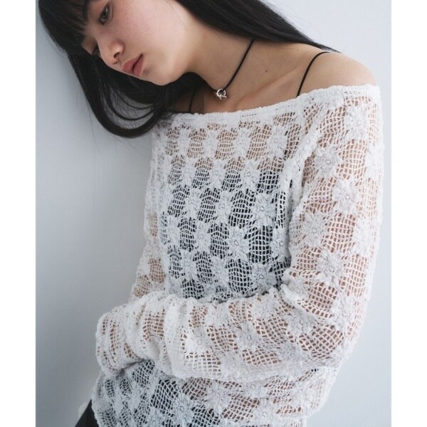 floral lace tops | コードエー(CODE A) | マルイウェブチャネル
