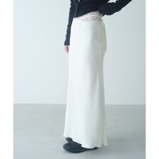 【ReRe】easy－fit long skirt