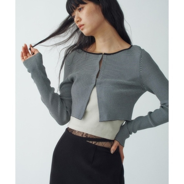 [�}���C]�yRe�zstretch hook cardigan/�R�[�h�G�[�iCODE A�j �u���b�N�i319�j