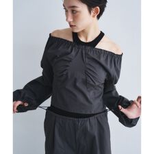 belle gather blouse