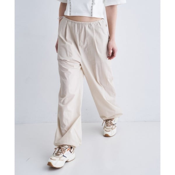 [�}���C]drawcord utility pants/�R�[�h�G�[�iCODE A�j ���C�g�x�[�W���i351�j