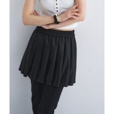 leather like mini skirt