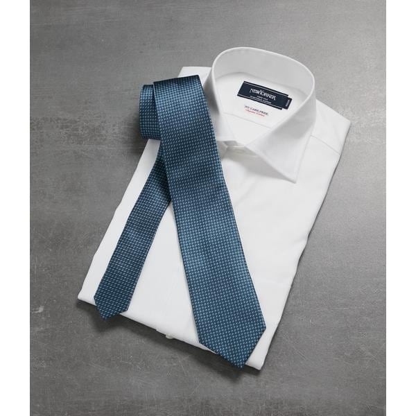 Mantero オックスストライプ ネクタイ | ニューヨーカー(NEWYORKER