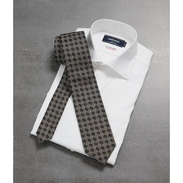 MANTERO オーバーラップアーガイル ネクタイ | ニューヨーカー