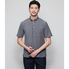I cotoni di Albini 半袖ボタンダウンポロシャツ