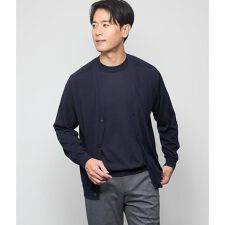 【ウォッシャブル】ホールガーメント カーディガン