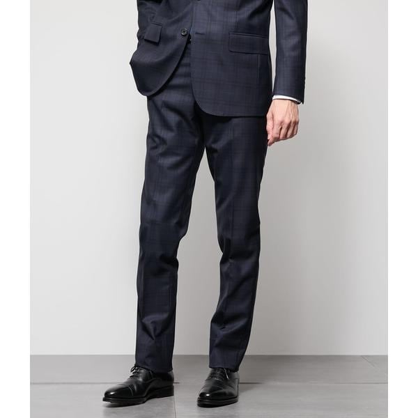 ウォッシャブル・防シワ・撥水】MOVING COMFORT 千鳥 ハイストレッチ