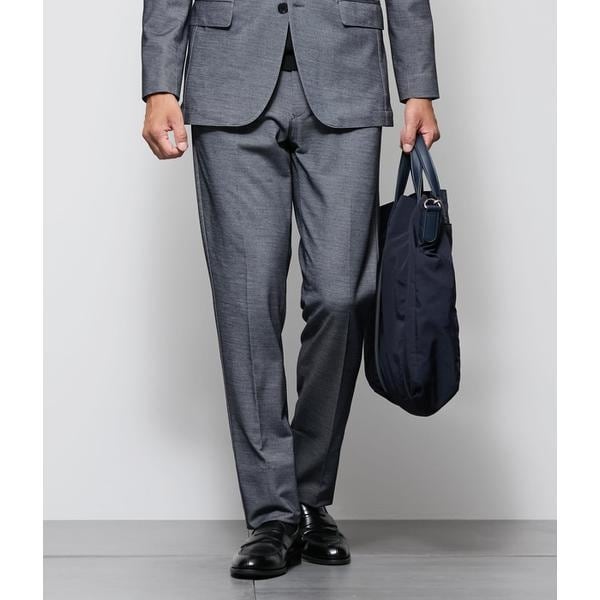 防シワ・撥水】TRAVEL COMFORT バーズアイ ウエストアジャスト