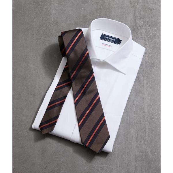 ブラックウォッチオーバーストライプ ネクタイ | ニューヨーカー