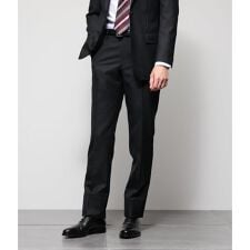 ニューヨーカー(NEWYORKER)のHERITAGE CLOTH 無地 サキソニー スラックス(セットアップ対応)