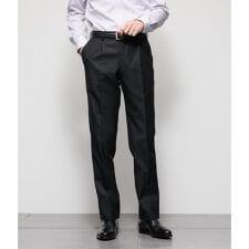 ニューヨーカー(NEWYORKER)のHERITAGE CLOTH 無地 サキソニー ワンタックスラックス(セットアップ対応)