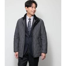 ニューヨーカー(NEWYORKER)の【撥水】メランジ調タフタ キルティングアウター