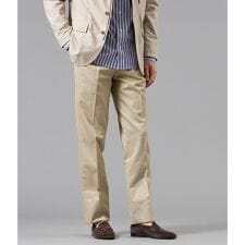 コットンチノ ワンタックパンツ