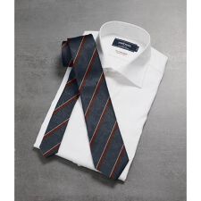 ピンチェック×ストライプ ネクタイ