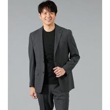 【遮熱・撥水・防シワ】SUNSHADECOOL ミニチェック ジャケット(セットアップ