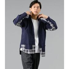 ニューヨーカータータン クレイジーパターン  長袖 オーバーサイズシャツ