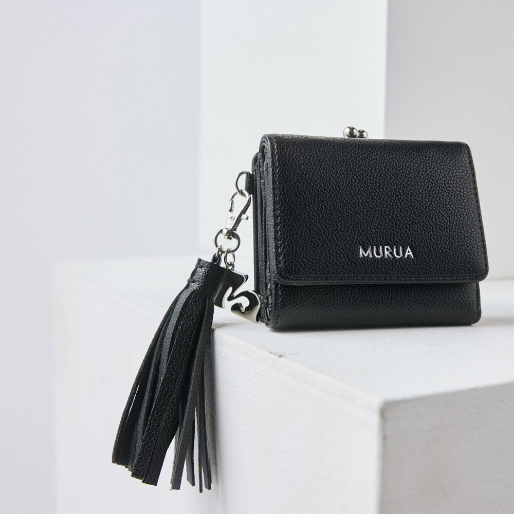 口金ミニ財布 MR-W1322 タッセル