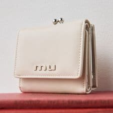 ムルーア(MURUA)の口金ミニ財布 MR-W1332 ギャザーチャーム