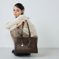 MURUA (ムルーア) トートバッグ A4 MR-B1366 フレームメタル