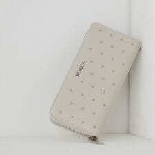 ラウンドファスナー長財布 MR-W1371 スタッズ