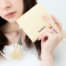 MURUA(ムルーア)口金二つ折り財布 MR-W1412 エンボスシリーズ