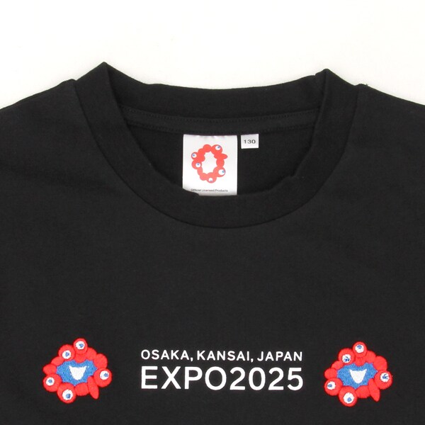 新品 EXPO2025 公式 ミャクミャク ネイビー刺繍赤 黒刺繍白セット EXPO2025 刺?キャップ(キッズ) | 2025大阪・関西万博公式