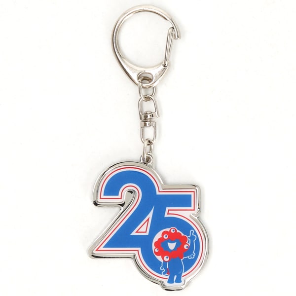 EXPO2025 ミャクミャク ダイカットメタルシルバーキーホルダー