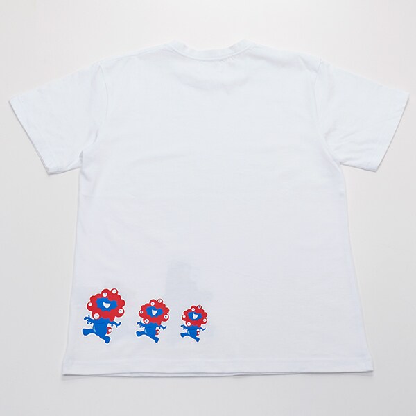 EXPO2025ミャクミャク【くまモン】半袖Tシャツウォーキング ホワイト L EXPO2025ミャクミャク【くまモン】半袖Tシャツウォーキング
