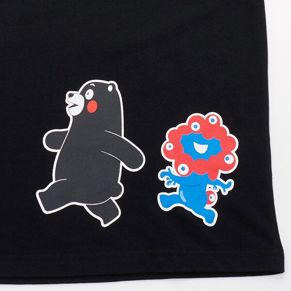 EXPO2025ミャクミャク【くまモン】半袖Tシャツウォーキング