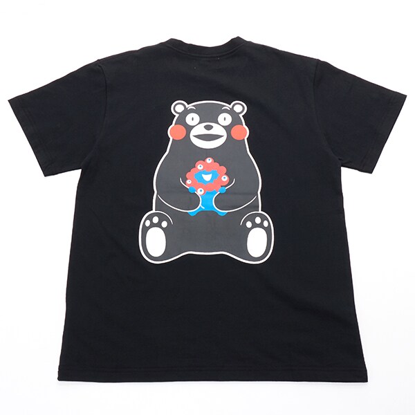 EXPO2025ミャクミャク【くまモン】半袖Tシャツ仲良しブラックM