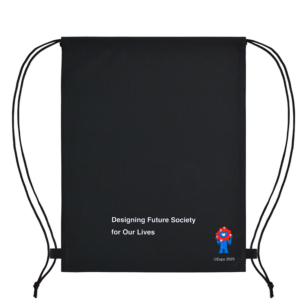 EXPO2025 ナップザック ロゴマーク 黒 | 2025大阪・関西万博公式