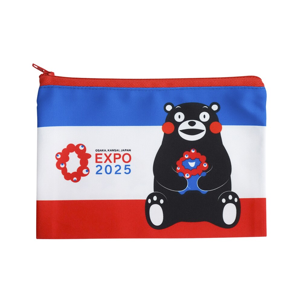 バレエ　くま　ポーチ EXPO2025 ミャクミャク 【くまモン】 ジッパーポーチ TOS/104 | 2025