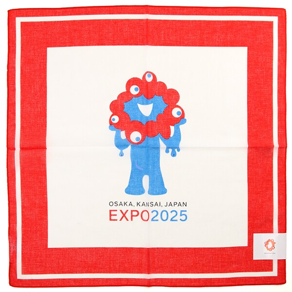 EXPO2025 ハンカチ ミャクミャク 白 | 2025大阪・関西万博公式