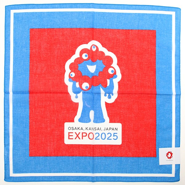 expo2025 UAE ハンカチ NEW】EXPO2025 ハンカチ ミャクミャク ブルー – INTERMODE KAWABE