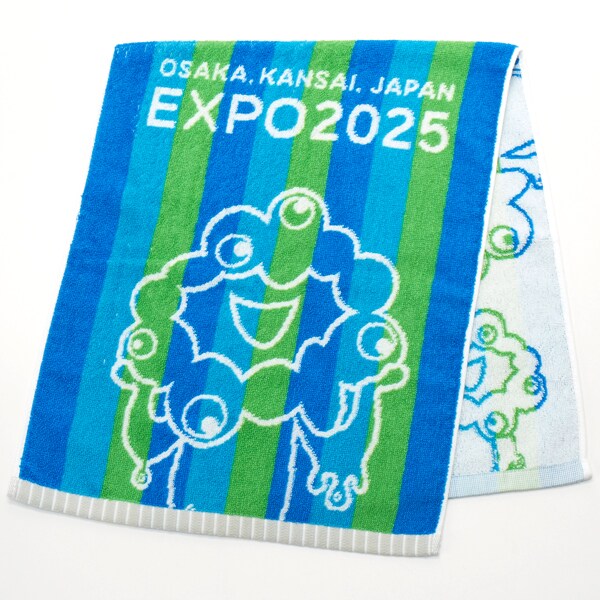 EXPO2025 ミャクミャクポーズ フェイスタオル | 2025大阪・関西