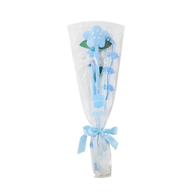 [}C]Flower Bouquet Cat Teaser Lightblue/bNXAbviLUUKS UPj Cgu[