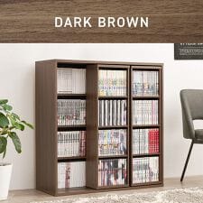 エイチドットポート(H.PORT)のスライド棚付きコミックラック