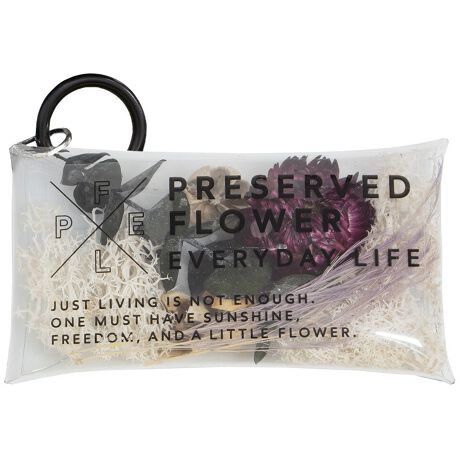 [^:01144OA]yPFELzPRESERVED@FLOWER@EVERYDAY@LIFEԂAVX^CNA|[`^vU[uht[iJritjCɓ̃obOɁẢԂBȃ|[`̒ɍ炭vU[uht[AɂƍʂYĂ܂B?JritłǂłꏏɃobO⃊bNA|[`ɊȒPɎt\BOołԂ̂炵y߂܂B?sṽvU[uht[{̉Ԃ̔𒷂L[vBsvŁAłtbVȈۂɁB?Mtgɂ҂肿Ƃav[gɂB邩Aꂽl̖ɊY܂BuԂvuԂvցBVCtX^CAȂ̖ɁBƉ؂₮XʂFN₩ȃvU[uht[͓HɂāA܂ŐԂ̂悤ȐXƐFʖLȔ𒷂y߂邱ƂłX̐؂₩ɍʂ܂BuĂ邾ł͕s\Bl͑zARAďȉԂĂȂ΂ȂȂBvbƂ̃AfZĉ悤ɁA̎ゾ炱X̐ʂԂNłAǂłȒPɂȑzPRESERVED FLOWER EVERYDAY LIFE ͐܂܂B