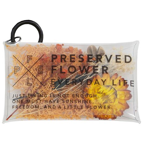 [^:01148OA]yPFELzPRESERVED@FLOWER@EVERYDAY@LIFEԂAVX^CNA|[`^vU[uht[iJritjCɓ̃obOɁẢԂBȃ|[`̒ɍ炭vU[uht[AɂƍʂYĂ܂B?JritłǂłꏏɃobO⃊bNA|[`ɊȒPɎt\BOołԂ̂炵y߂܂B?sṽvU[uht[{̉Ԃ̔𒷂L[vBsvŁAłtbVȈۂɁB?Mtgɂ҂肿Ƃav[gɂB邩Aꂽl̖ɊY܂BuԂvuԂvցBVCtX^CAȂ̖ɁBƉ؂₮XʂFN₩ȃvU[uht[͓HɂāA܂ŐԂ̂悤ȐXƐFʖLȔ𒷂y߂邱ƂłX̐؂₩ɍʂ܂BuĂ邾ł͕s\Bl͑zARAďȉԂĂȂ΂ȂȂBvbƂ̃AfZĉ悤ɁA̎ゾ炱X̐ʂԂNłAǂłȒPɂȑzPRESERVED FLOWER EVERYDAY LIFE ͐܂܂B