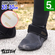 フェロー(FELLOW)のFELLOW サーフブーツ ウェットブーツ 5mm 先割れタイプ スプリット サーフィン 裏起毛