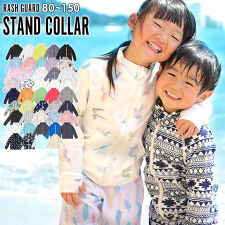 フェロー(FELLOW)のラッシュガード ジップアップ スタンドカラー FELLOW 長袖 キッズ UPF50+ 接触冷感