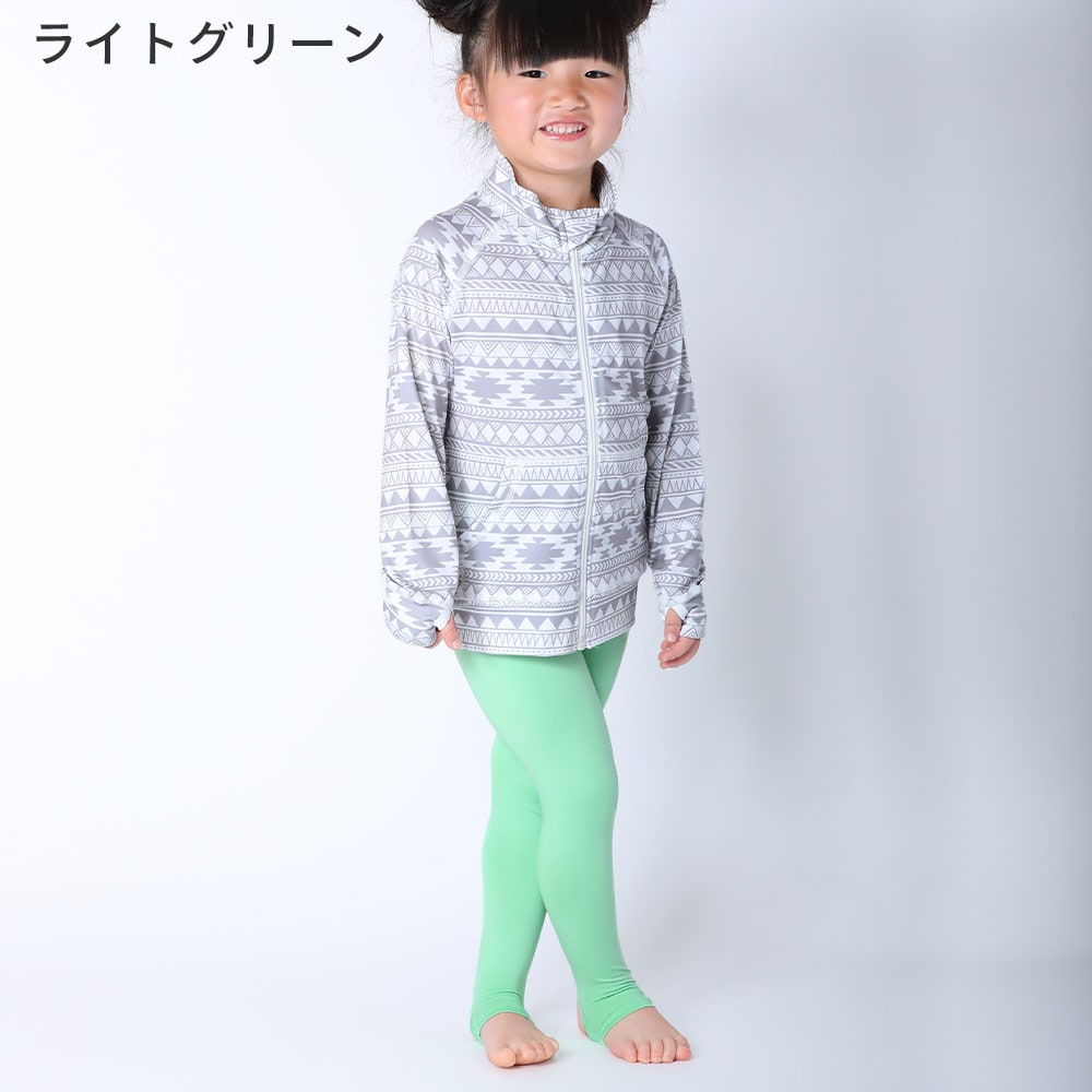 [�}���C]���b�V���K�[�h �g�����J �L�b�Y �x�r�[ �q�� ���O���΍� UPF50+ ���� UV98���J�b�g/�t�F���[�iFELLOW�j ���C�g�O���[��