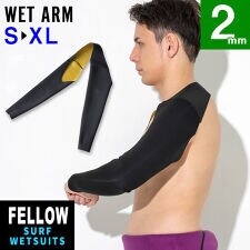 フェロー(FELLOW)のウェットアーム ウエットアーム 2mm FELLOW サーフィン 保温 ジャージ アームウォーマー