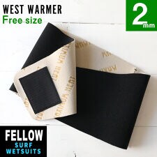 フェロー(FELLOW)のウェット ウエストウォーマー 2mm 腹巻 FELLOW ウエット小物 サーフィン 保温 起毛