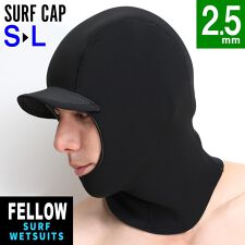 フェロー(FELLOW)のFELLOW サーフキャップ 防寒ウェットキャップ メンズ レディース 2.5mm ジャージ 裏起毛