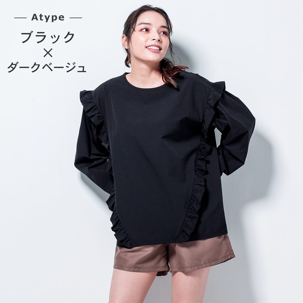 [}C]FELLOW bVK[hZbg fB[X ZbgAbv t  UPF50+ ڐG⊴/tF[iFELLOWj AFubN×_[Nx[W