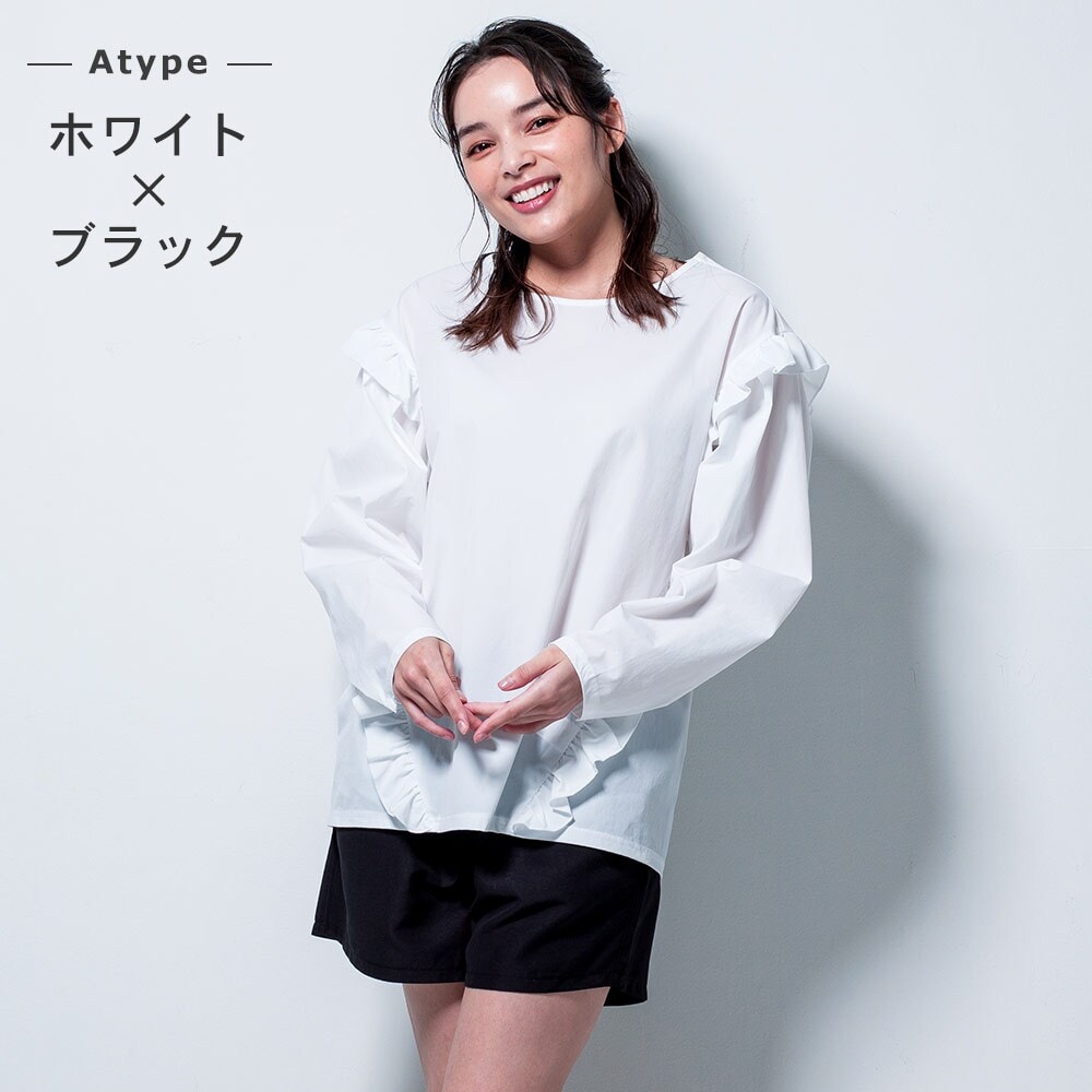 [}C]FELLOW bVK[hZbg fB[X ZbgAbv t  UPF50+ ڐG⊴/tF[iFELLOWj AFzCg×ubN